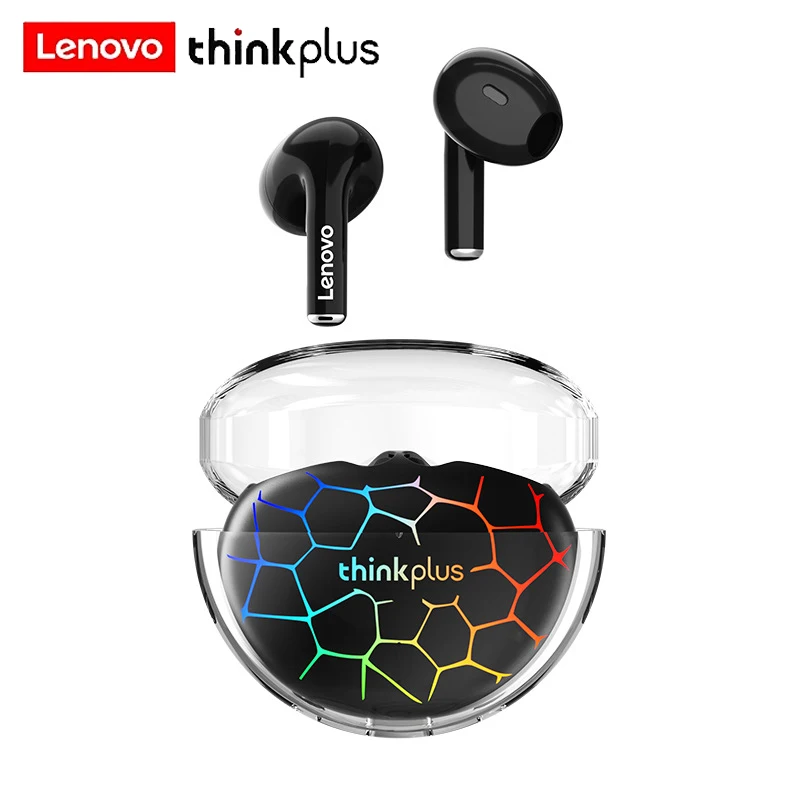 Original Lenovo Thinkplus LP80 Pro TWS Bluetooth 5.3 Headset RGB HIFI ...