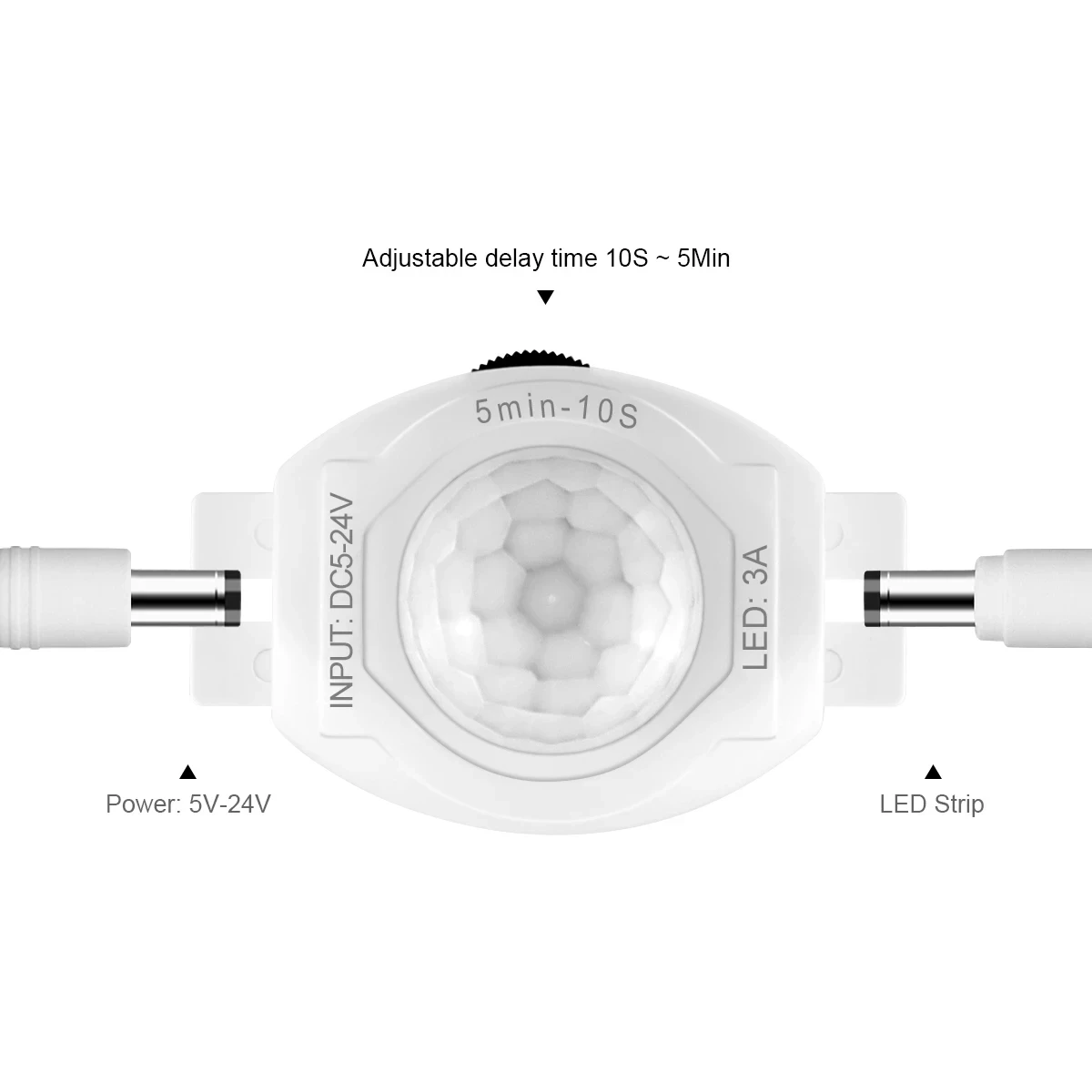 Sensor Detector Smart Switch 5V 24V Infrared Motion Detection LED Strip Light Mini Module Tape Automatic Human Body Controller