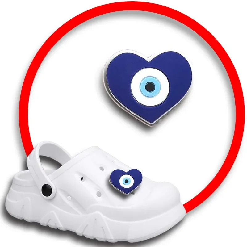 

Упаковка булавок для Crocs, шармы, аксессуары для обуви, синие Злые Женские джинсы, сандалии, пряжка, Детские сувениры, мужские значки
