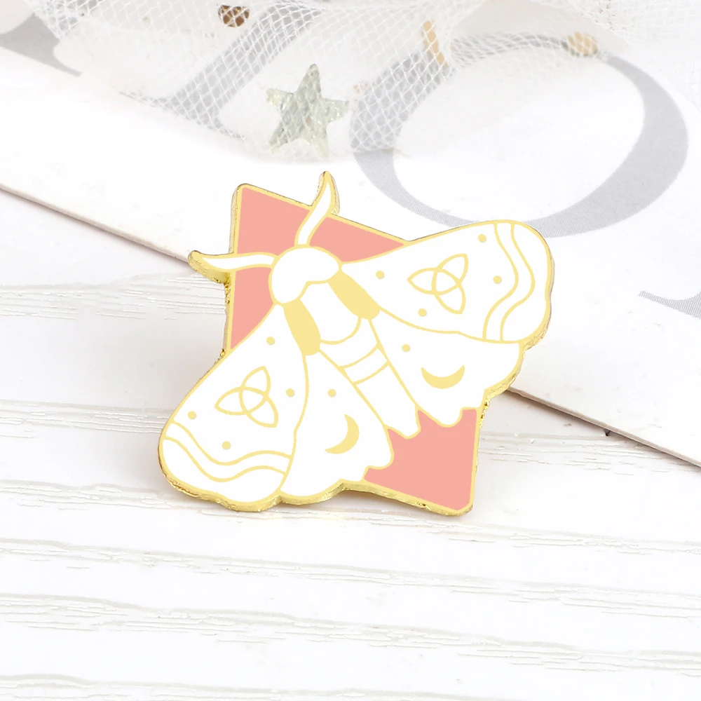 Cute Butterfly Enamel Pins - Set Of 3 Fashion Brooches For Jackets, Bags & Hats - View #6