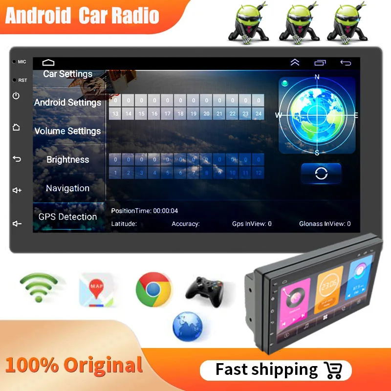 Android Car Radio 2 Din GPS Universal 