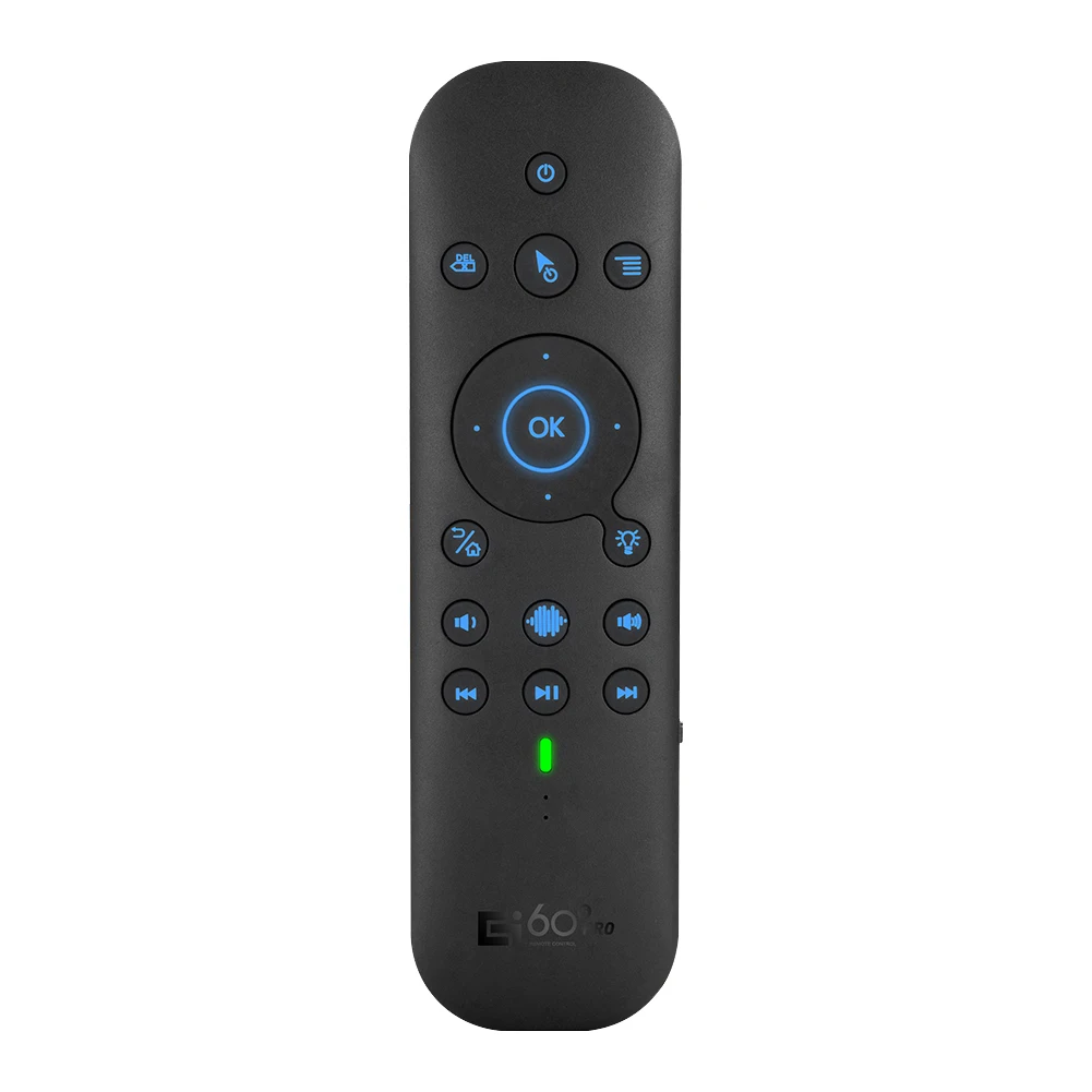 G60S Pro Air Mouse Telecomando Vocale Wireless 2.4G Bluetooth Dual Mode Remote Per Computer Tv Box Projector