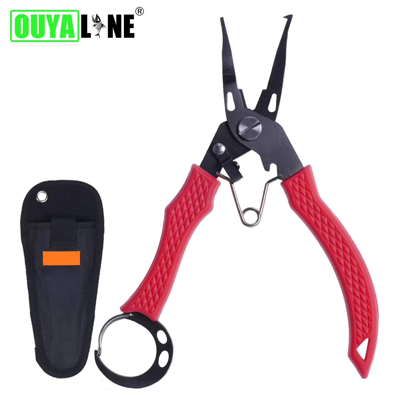 420 Stainless Steel Fishing Pliers Scissor Line Cutter Split Ring Hook  Remover Multifunctional Outdoor Fishing Tools Accessories - AliExpress