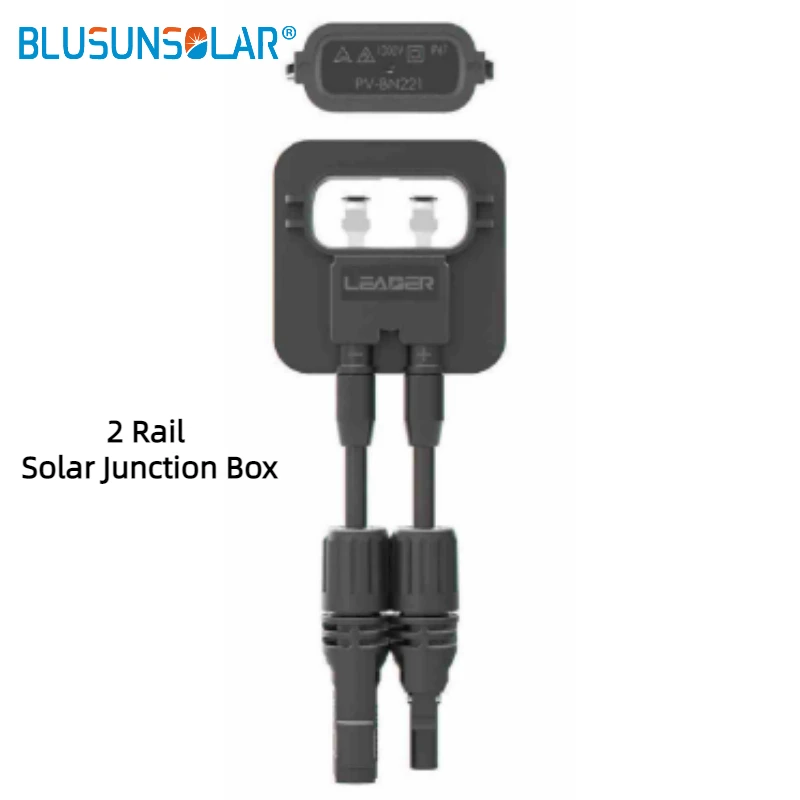 Scatola Di Giunzione Con Custodia In Plastica A 2 Binari Fotovoltaico Pv Photovoltaik Pannello Solare Antipolvere Ip67 Scatola Impermeabile Per Sistem