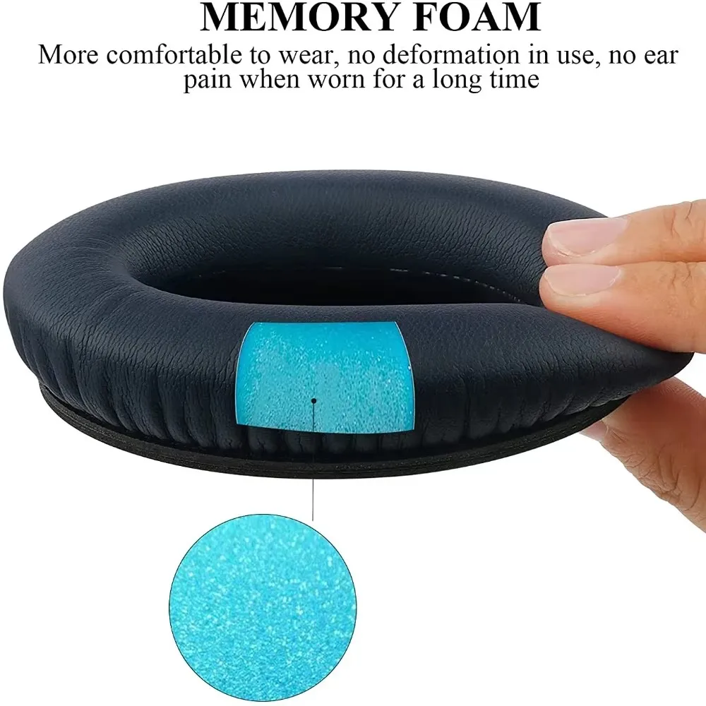 Replacement Ear Pads for BOSE QC35 QuietComfort 35 & 35 II Headphones Memory Foam Ear Cushions