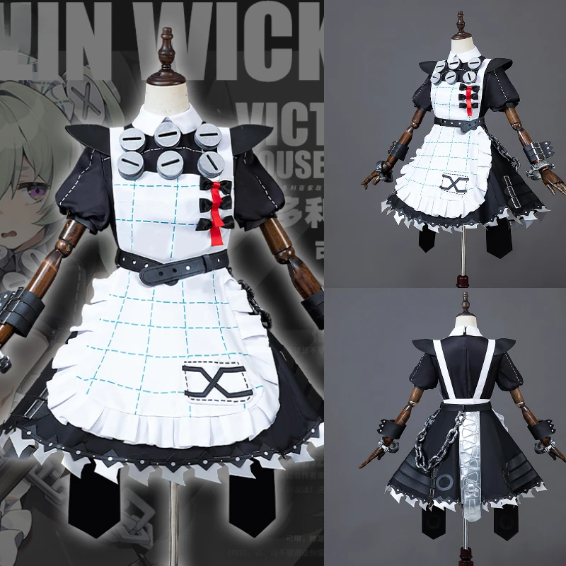 

Game Zenless Zone Zero Corin Wicke Victoria Home Economics Maid Attire Cosplay Costume Halloween outfits Women Anime Clothing