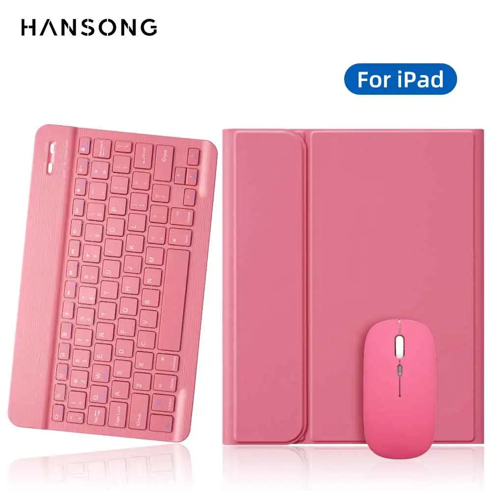 Enhanced Detachable Keyboard Case with TPU Leather Cover