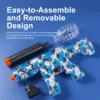 M416 Electric Blaster Gun Toys, Rechargeable Automatic Outdoor Toys for Team Family Activities, Perfect Gift(Bullets Excluded) 6