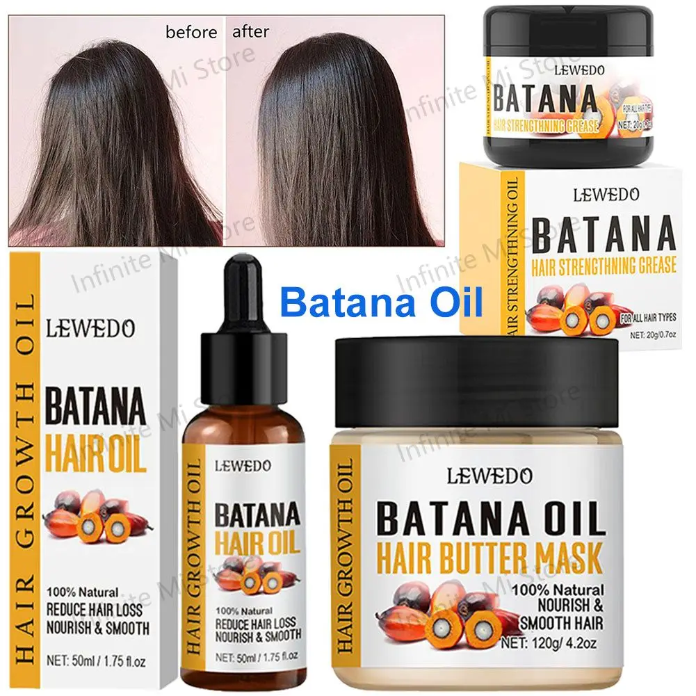 Natural Batana Hair Oil For Men Women