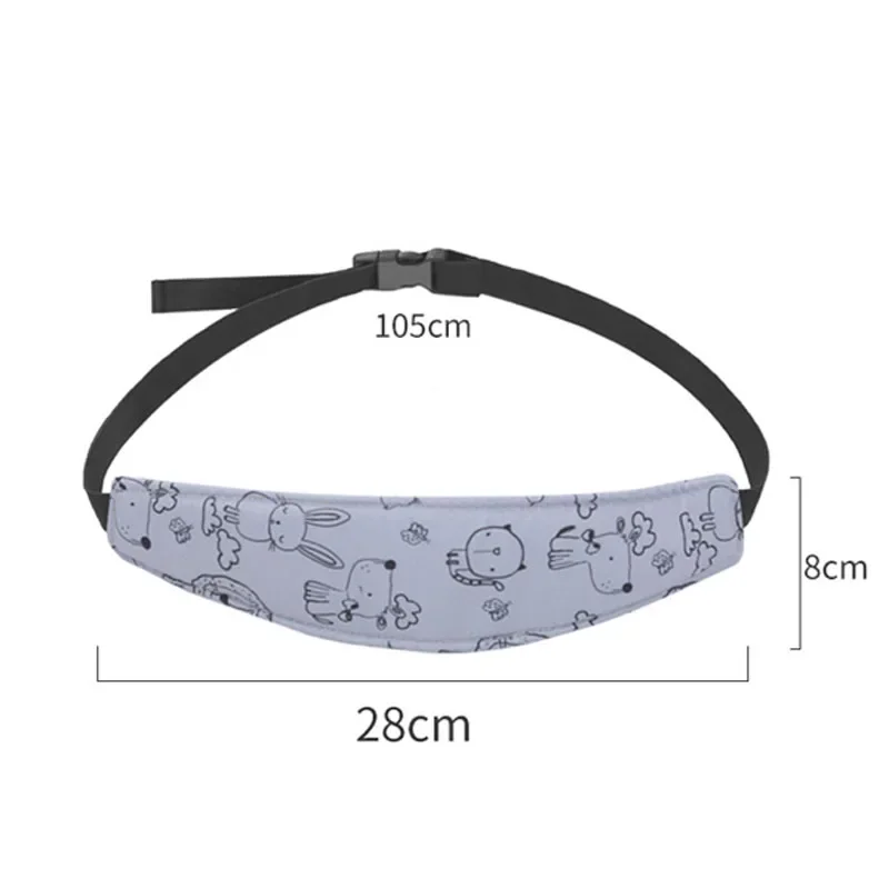 Infant Baby Car Seat Head Support Children Belt Fastening Belt Adjustable Boy Girl Playpens Sleep Positioner Baby Saftey Pillows 5