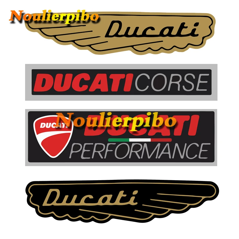 Ducati автомобильные наклейки-логотипы мотоциклетный гоночный шлем декоративные