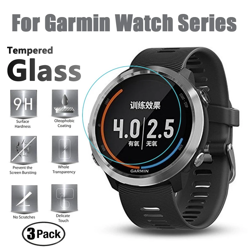 Ultra HD Clear Premium Tempered Glass Film For Garmin Fenix 5 S 5X Plus