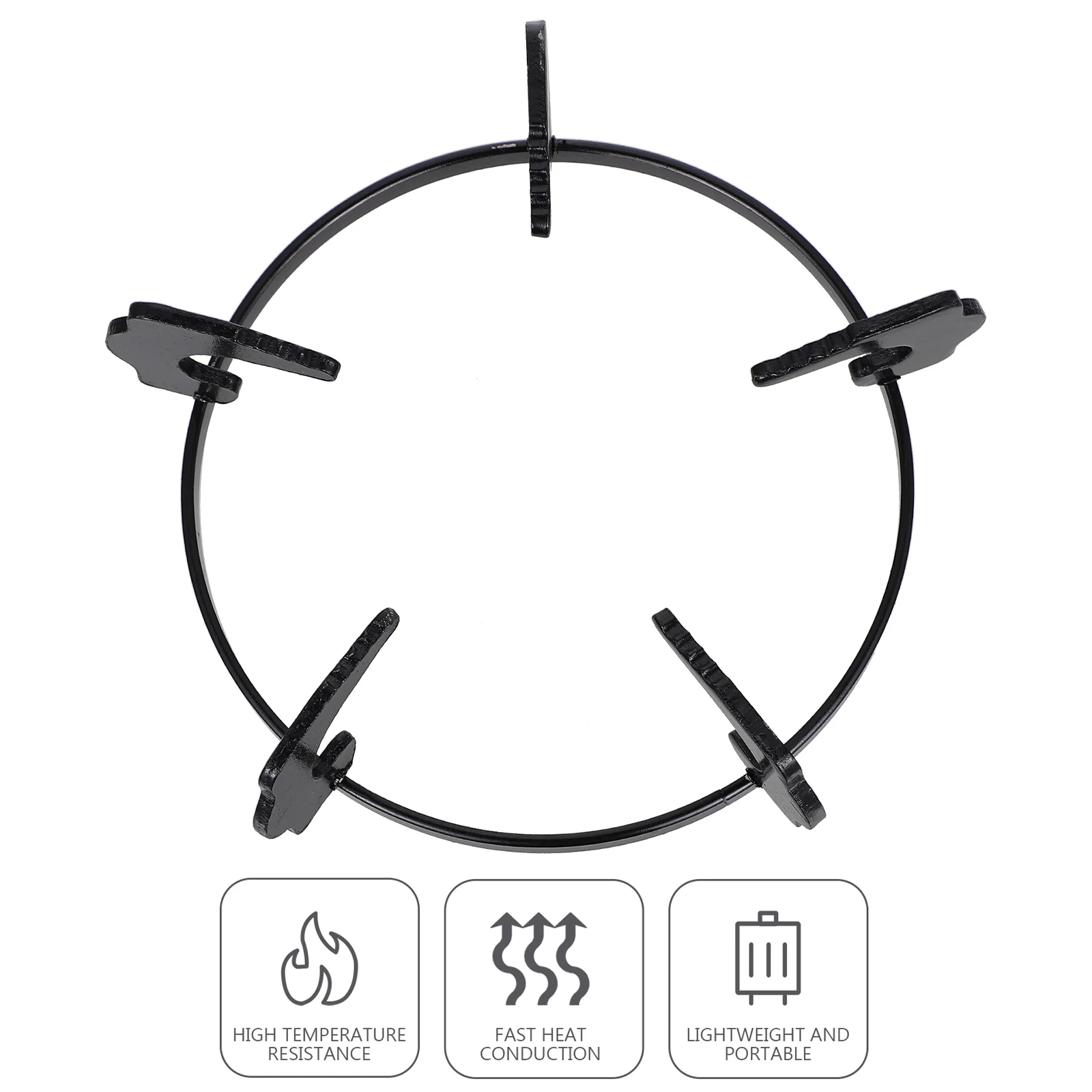 Pot Rack Gas Portable Gas Stove Bracket Pot Holders Pan Support for Hob Electroplated Iron Anti-skid Racks gas stove accessories