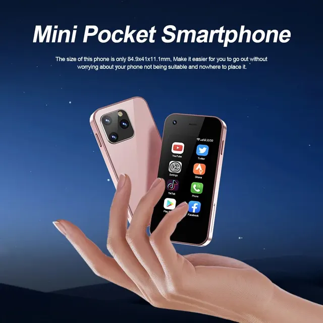 SERCalculator-Mini Smartphone Android KING5000 3G WCDMA 2epiStandby, Écran 2.5, 2 Go de RAM, Téléphone portable de poche d'origine, Cadeaux pour un ami 4
