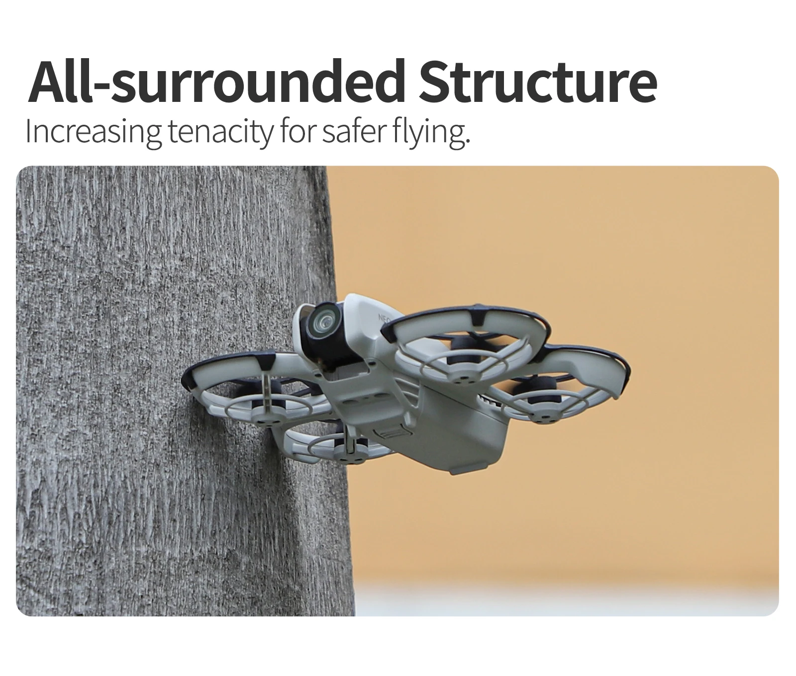 Description Picture 5 of itemPropeller Guard For DJI NEO Body Collision Protection Ring Landing Gear Booster Leg 10mm Support Quick ReleaseAccessories