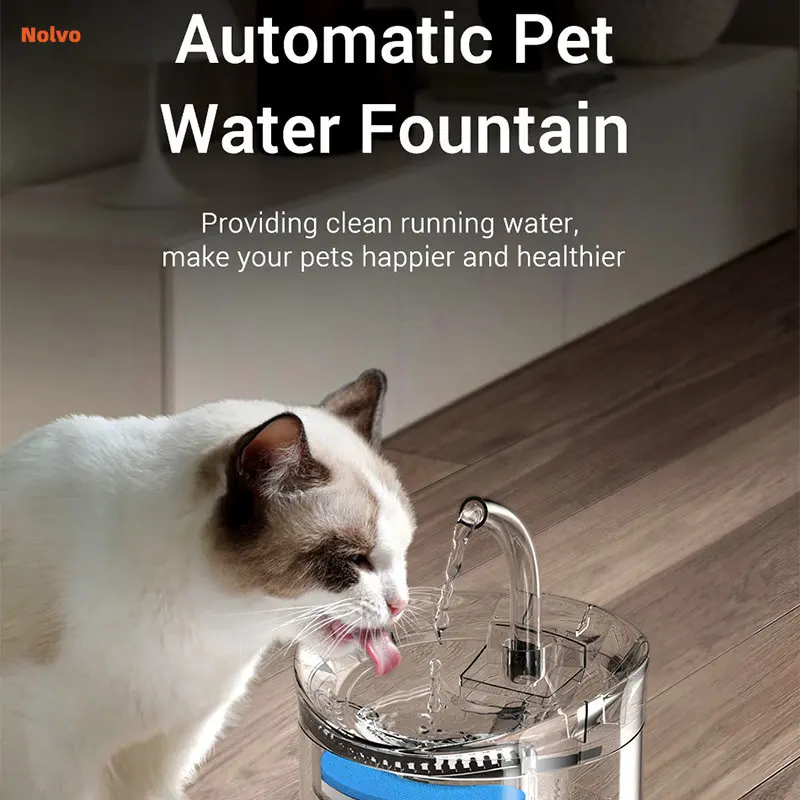 2L Large Capacity Pets Water Dispensercat Water Fountain Filter With Faucet Dog Water Dispenser Auto Drinking Fountain Filters household public instant hot heating ro filtered water dispenser for kids drinking water pump dispenser with ro system