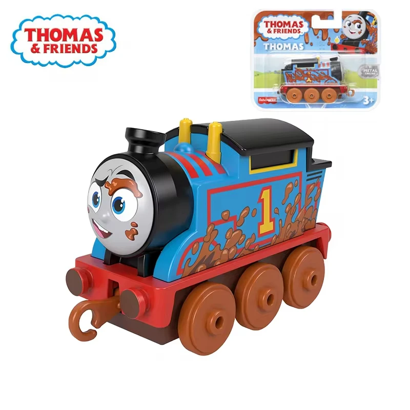 Thomas y sus amigos tren de juguete Percy Mud Run Nia Brake Car Bruno figura clásica animación periférica coleccionable modelo juguetes regalos
