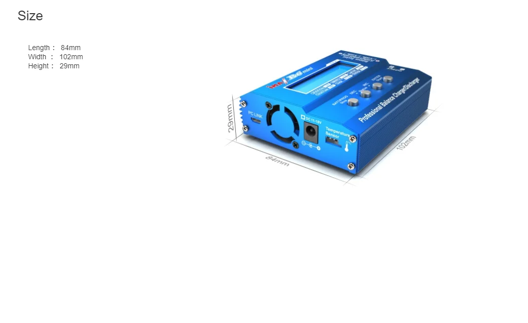 SkyRC IMAX B6 Mini 60 W 6 A baterijski punjač za LiPo, LiHV, LiFe, LiIon