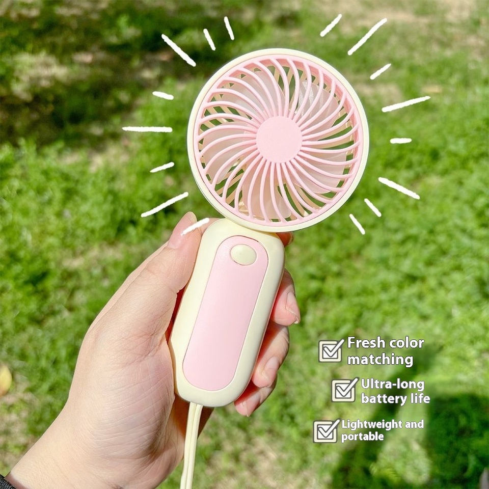 JL8874-Handy Mini Fan - Ultra - Long Standby, Elegant Design, Perfect for Daily Use (Battery Excluded)
