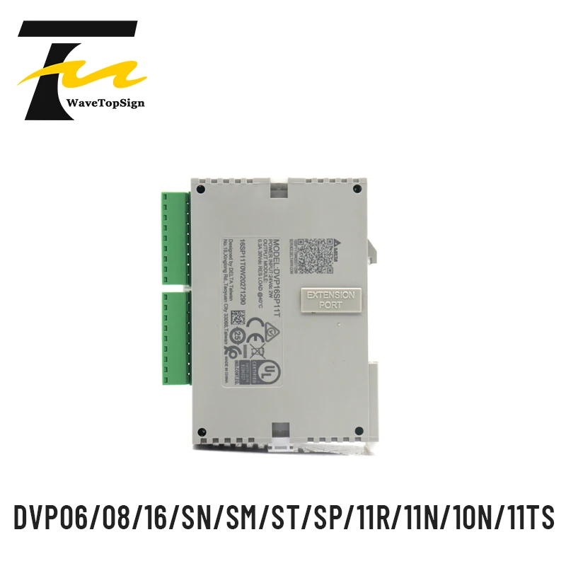 

WaveTopSign Delta Digital Expansion PLC Module DVP06/08/16/SN/SM/ST/SP/11R/11N/10N/11TS DVP16SP11R DVP16SP11T DVP16SP11TS