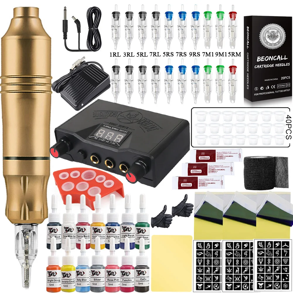 Gold Tattoo Kit 1