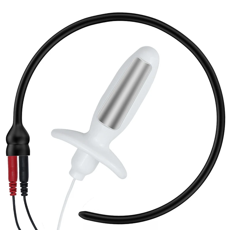 Electric Sex Toys Electric Shock Male Masturbator Penis Prostate Massage Anal Plug Super Long Urethral Sound Horse Eye Vagina Stimulator