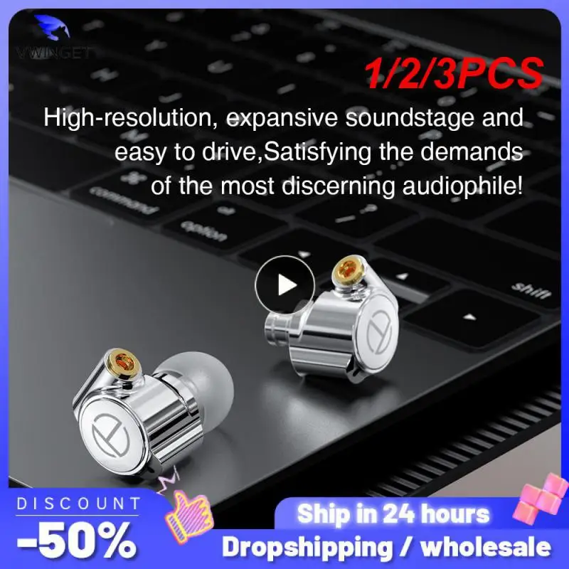

1/2/3PCS TA1 Hi-FI 1BA+1DD (Knowles 33518,8mm Dynamic) In-ear Earphone Drive HIFI Bass Metal Monitor Running Sport