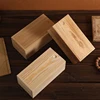 Bamboo Box Creative Desktop Organizer Wooden Storage Box Poker Case Box Cookies Storage Holder Gift Table Decorations 2