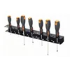 Screwdriver Organizer Tool Holder Wall Mount Heavy Duty Hand Tool Holder Screwdriver Rack Garage Workshops Hardware Tool Hanger 1
