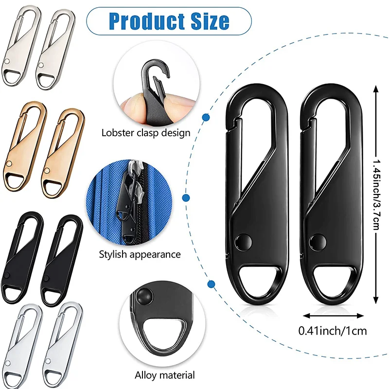 RYMAUP Lot De 10 Fermetures éclair De Rechange Pour Fermeture