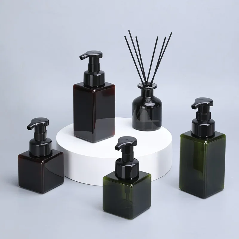 1PCS Empty Foam Bottle with Pump Liquid Soap Dispenser Foaming Hand Washing container Kitchen Bathroom 250ML 450ML