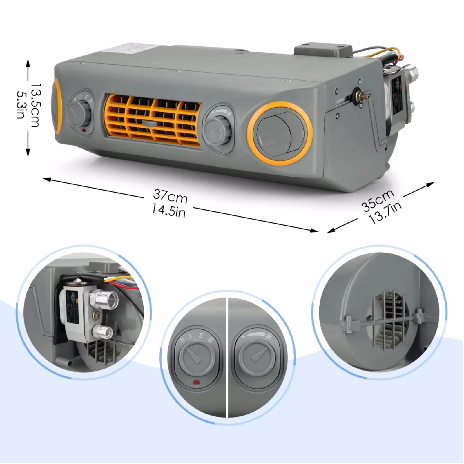 RV65F Car A/C small evaporator, air-conditioning evaporator kit/automobile air-conditioning evaporator assembly