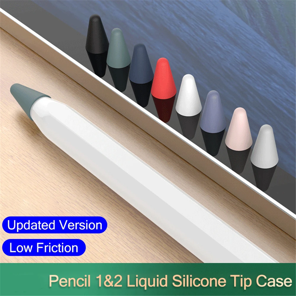 Custodia Protettiva Da 8 Pezzi Per Apple Pencil 1St 2Nd Gen Custodia Protettiva In Silicone Di Ricambio Per Pennino Per Apple Pencil 2 Case