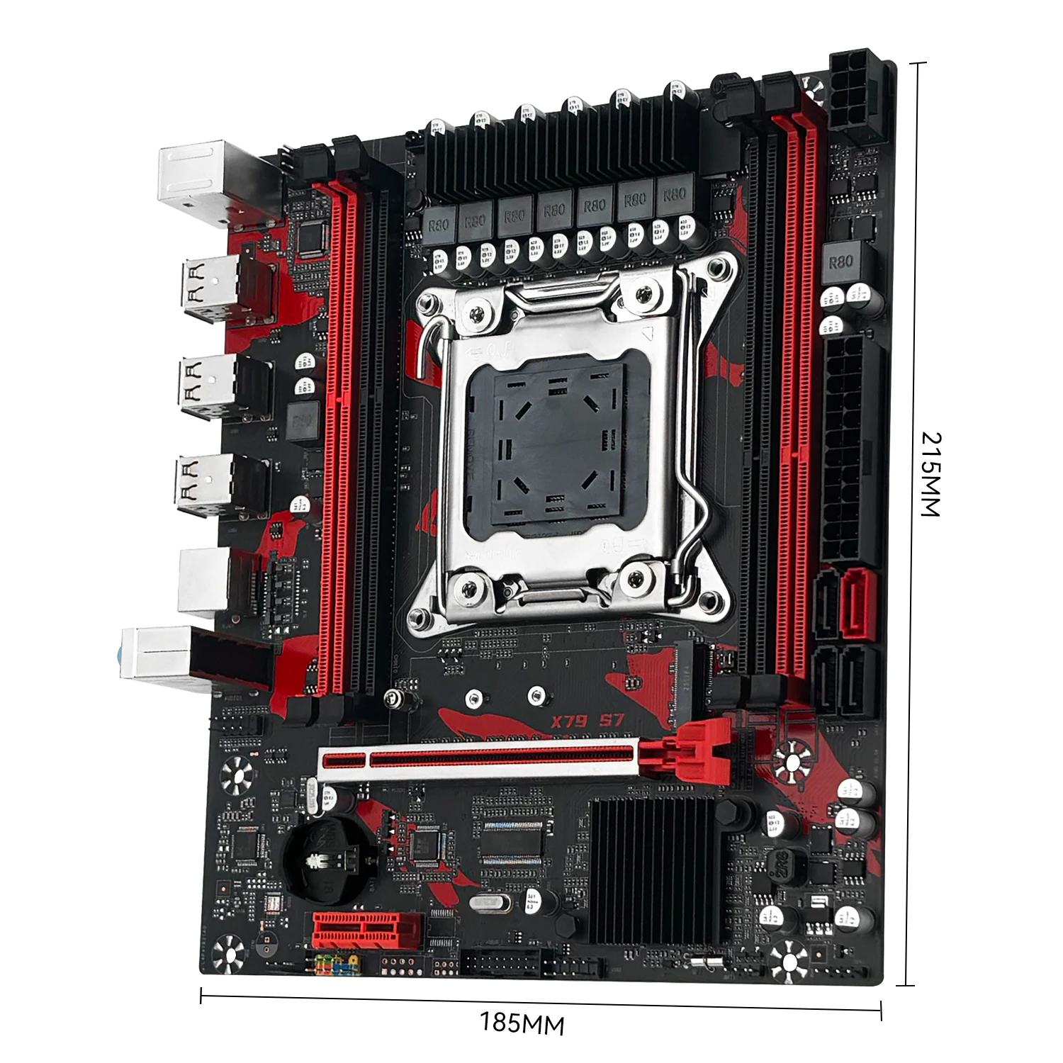 MACHINIST X79 Motherboard combo Intel Xeon E5 2650 V2 LGA 2011 CPU Processor + DDR3 1*16GB RAM Support M.2 NVME Slot 2