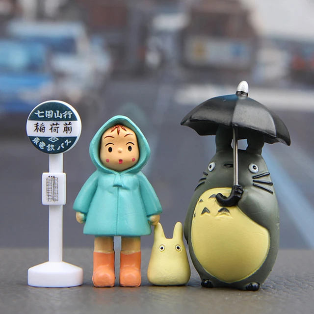 1Set Anime My Neighbor Totoro Action Figure Toy Hayao Miyazaki Mini Garden  PVC Action Figures Kids Toys Birthday Gift - AliExpress