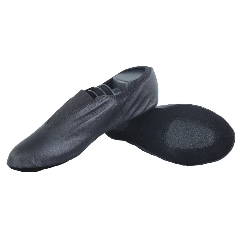 Genuine Leather Slip-on Gym Shoe for Men Women Fitness Yoga Jazz Dance Shoe Beach Camping Shoes Soft Walking Lover Shoe Sneakers 2
