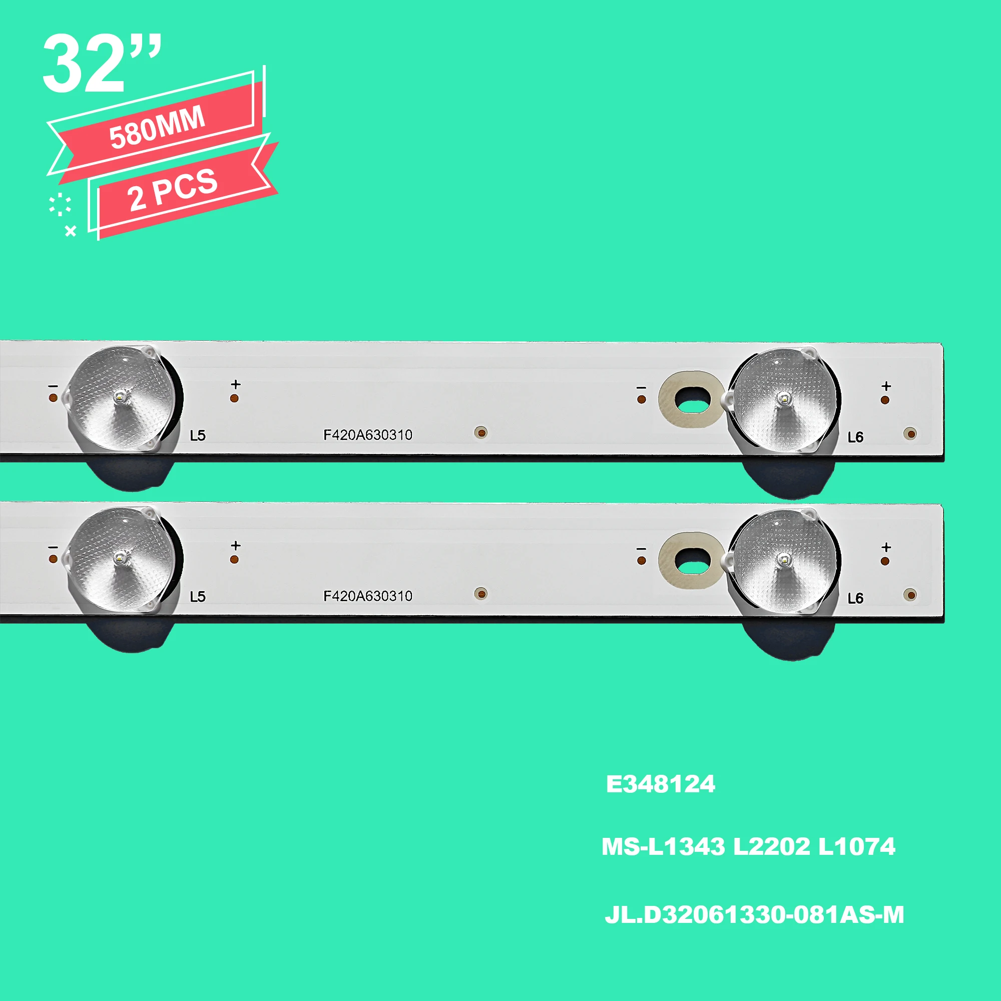 LED Backlight Strip For 32 inch Displays 1/5/10/20/50 Set