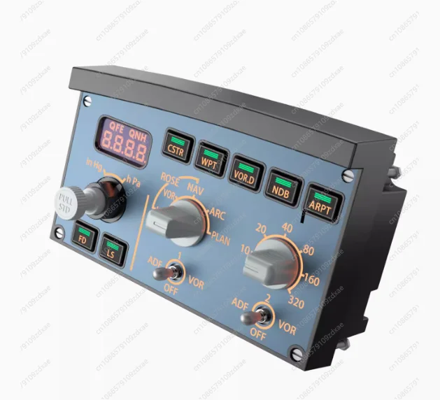 Full-scale simulation of the Airbus A320 EFIS control panel with X-Plane MSFS support