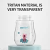 Oberni kids learning water bottle have gravity ball for children with straw drinking sippy cup suitable for boy and girls 3