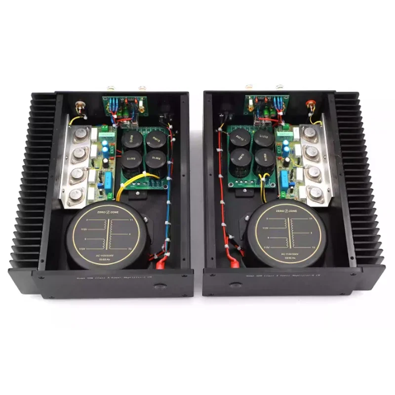 AIYIMA SMSL 후드 JLH2003 모노 스플릿 싱글 엔드 A 클래스 파워 앰프, 보호 Hifi 앰프 포함, 20W + 20W 2N3055 튜브