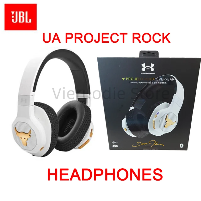 Jbl Ua Project Rock Bluetooth Wireless Headphones Under Armour Anc Noise  Earphone Sport Running Fitness Music Headset With Mic - Speaker Accessories  - AliExpress