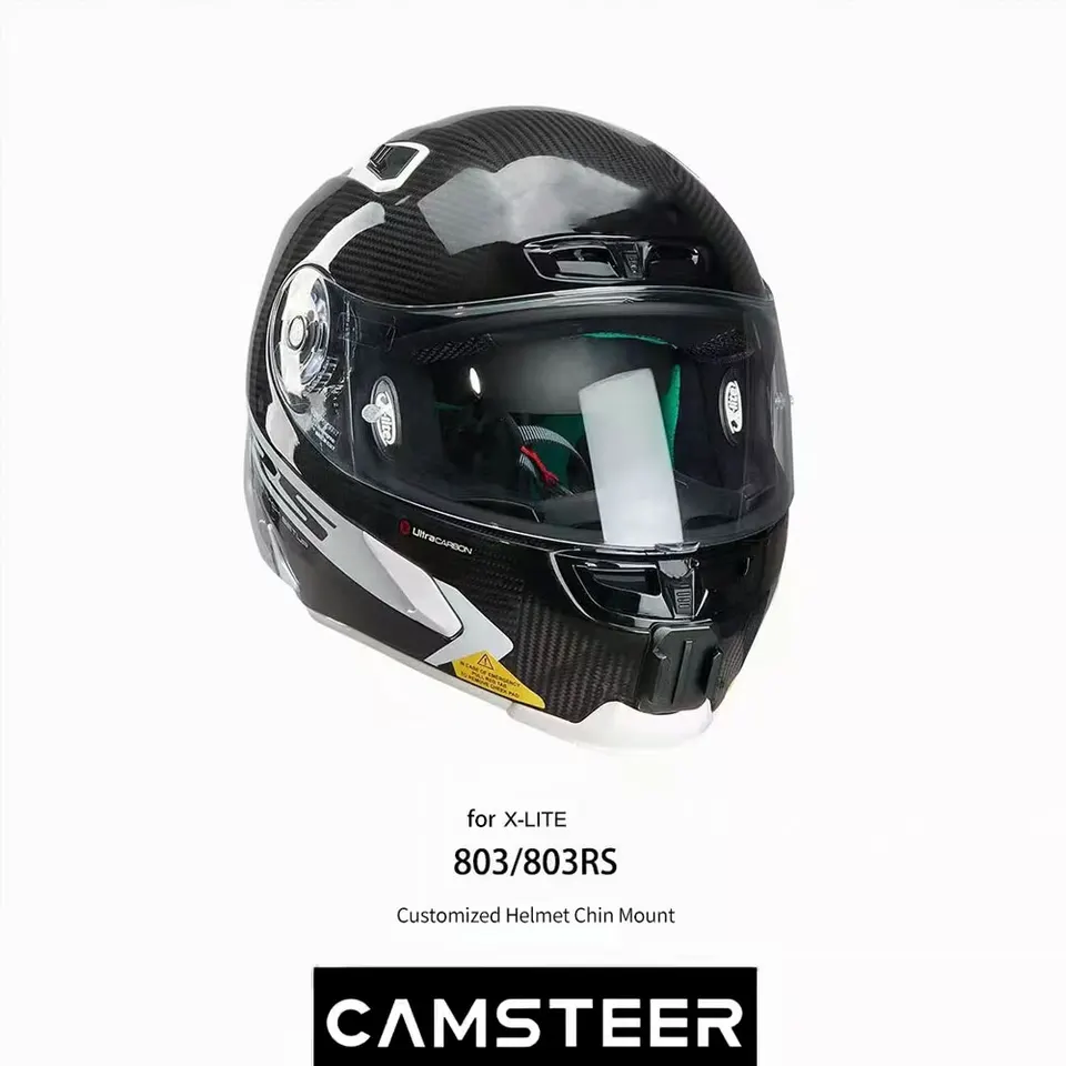 for Nolan X-lite X803rs Helmet Custom Aluminium Chin Mount for