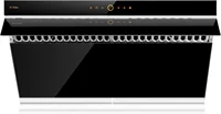JQG9006 36" Under-Cabinet or Wall-Mount Range Hood Dual DC-Motor Slant Vent Series Motion Activate Touchscreen 1