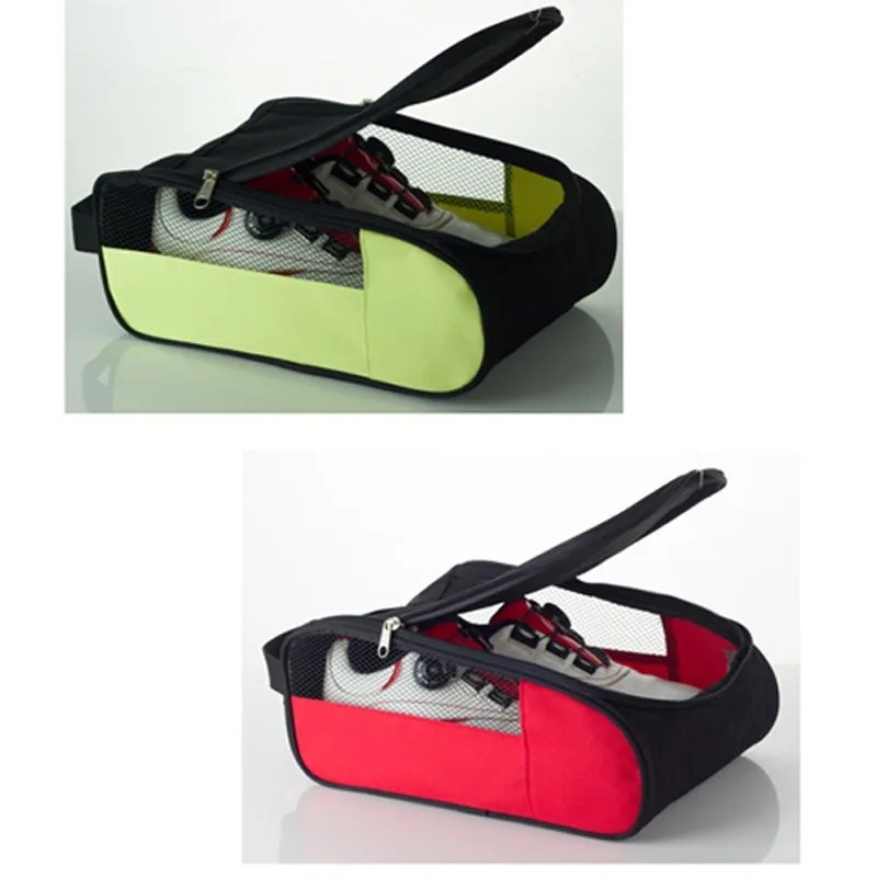Travel Shoes Bag Travel Portable Shoes Tote Dry Organizer Underwear Clothes Laundry Case Pouch with Breathable Mesh
