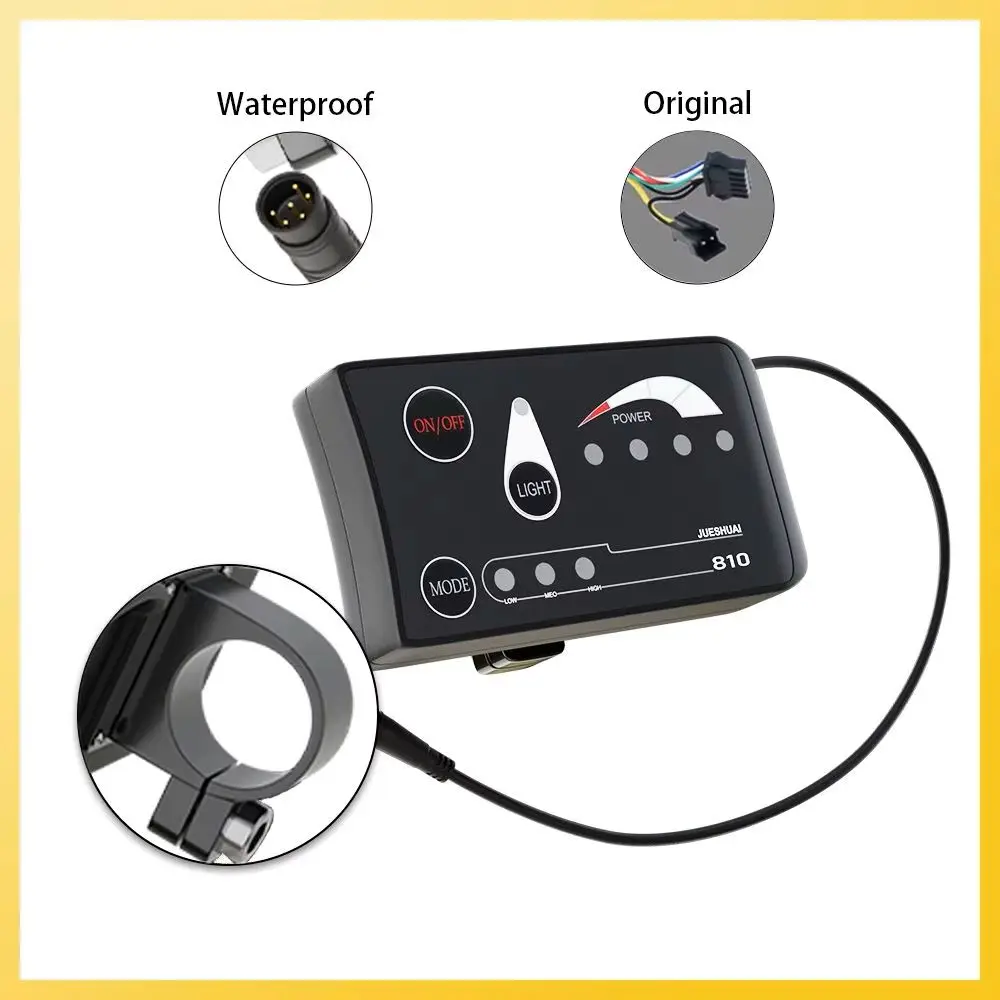 Compteur KT Vélo Compteur à écran LCD Pour Vélo électrique 5 Broches 24 V 36 V 48 V Compteur étanche 5 Broches Compteur KT Vélo Compteur à écran LCD Pour Vélo électrique 5 Broches 24 V 36 V 48 V Compteur étanche 5 Broches