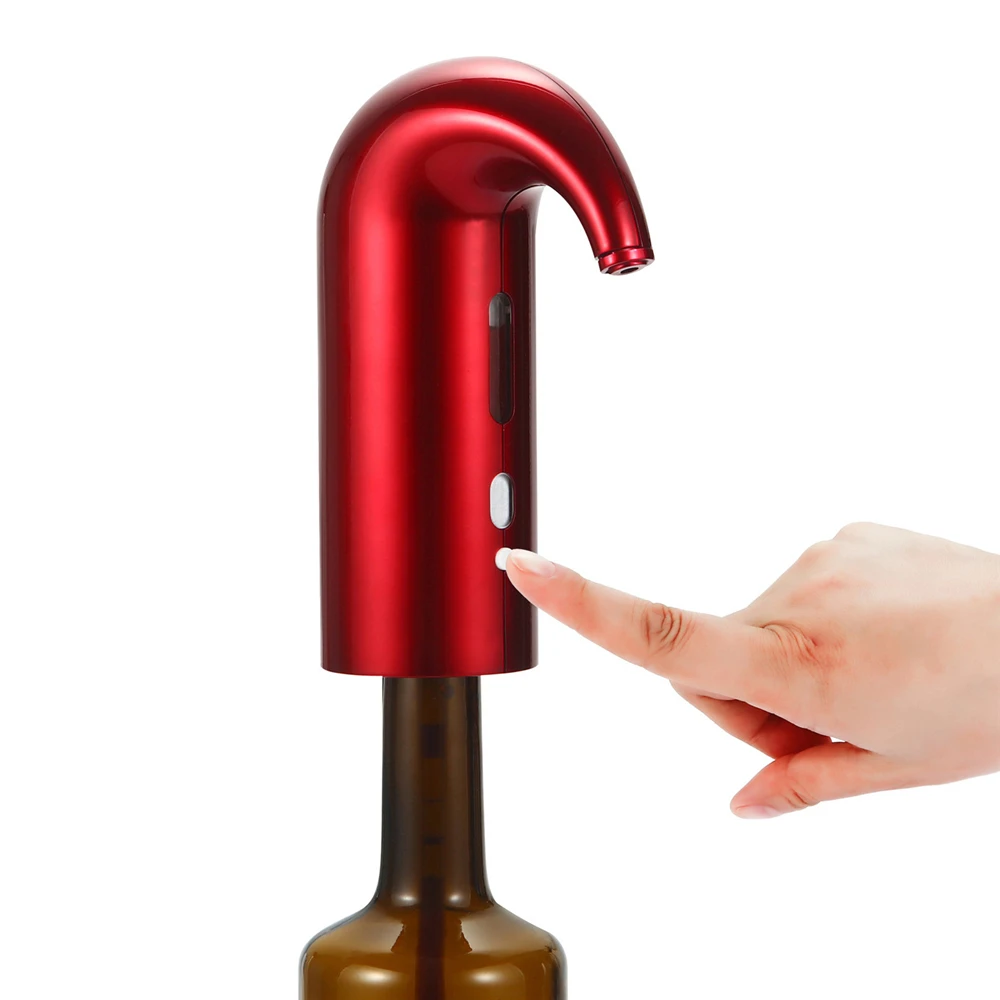 Carica Usb Decanter Elettrico Automatico Pompa Per Vino Intelligente Portatile Aeratore Per Vino Rapido Decantazione Rapida Dispenser Per Vino Strumen