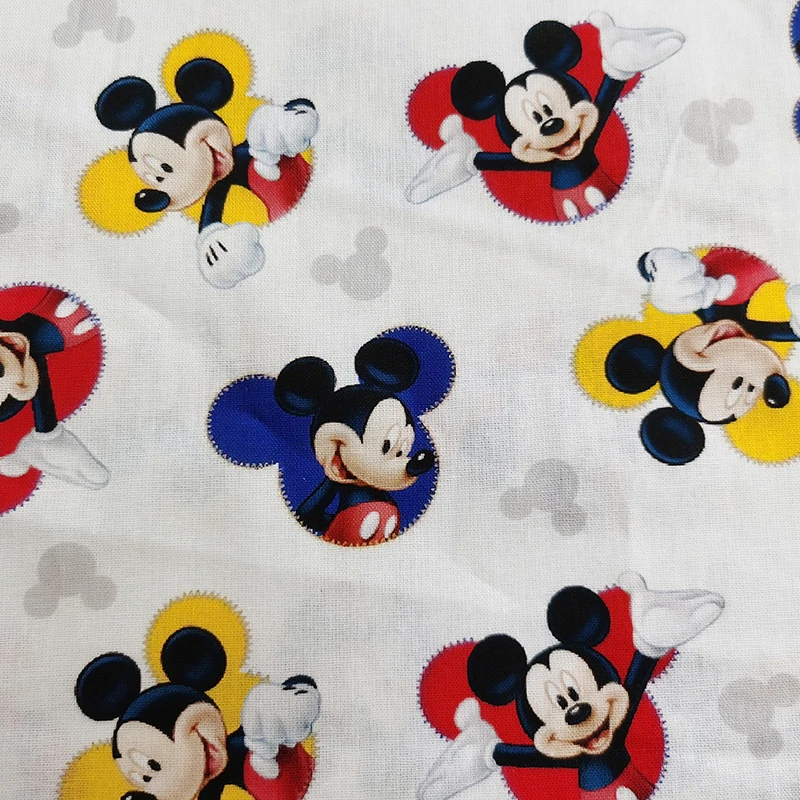 Tanio Disney tkanina bawełniana na metry drukowana myszka sklep