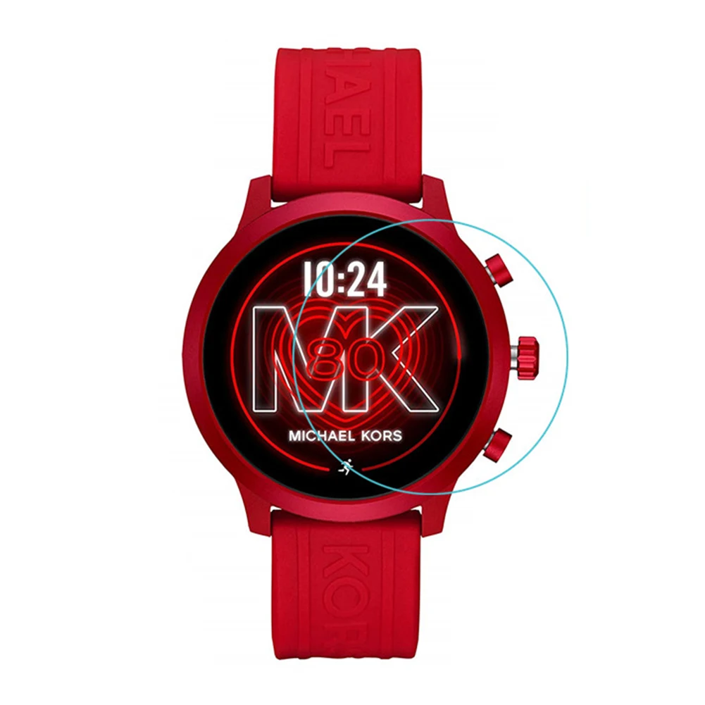 3PCS Ʈ ġ ũ ȣ  MK ׼ GO Ƽ ũġ HD Smartwatch ׼