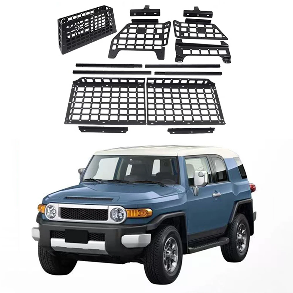for Toyota FJ Cruiser 2007-2023 Trunk Rack Heavy-Duty Cargo Organizer ...