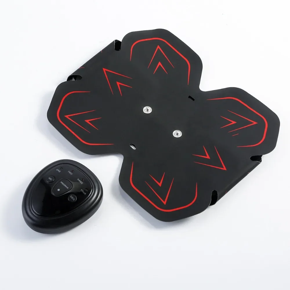 Vibration Fitness Massager Abdominal Muscle Trainer Electro Stimulator Gym Home EMS Spierstimulator Fitness Abdominale Training